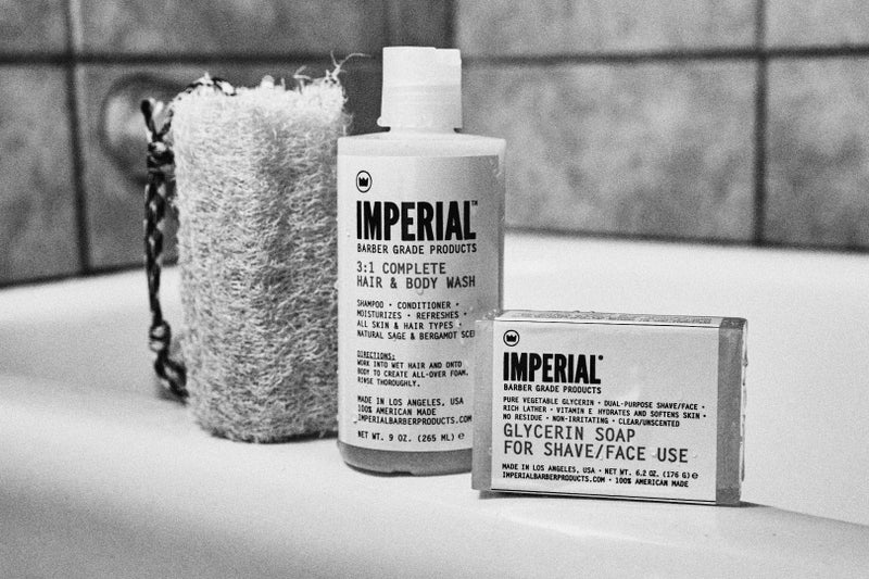 Imperial Barber Glycerin Soap, 6.2 oz - Image 4